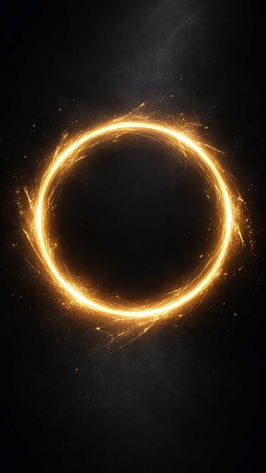 Golden Energy Ring in the Dark