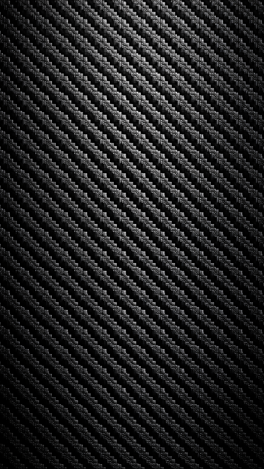 Matte Black Carbon Fiber Waves