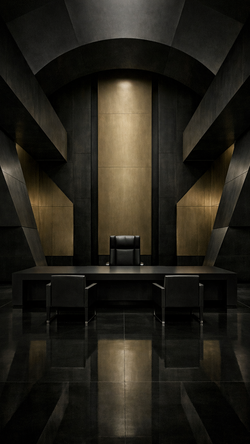 Modern Executive Office with Bold Architecture