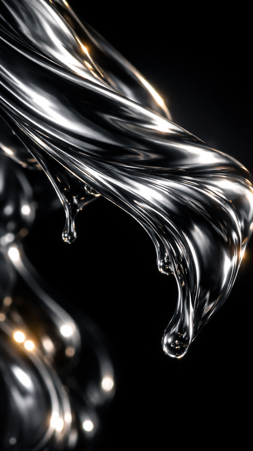 Molten Platinum in Motion