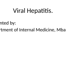 Viral Hepatitis: Types, Management, and Prevention cover