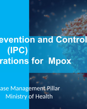 Infection Prevention and Control for Mpox cover