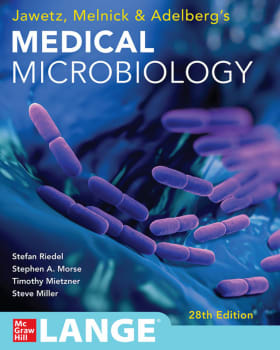 Jawetz, Melnick Adelberg’s Medical Microbiology by Stefan Riedel cover