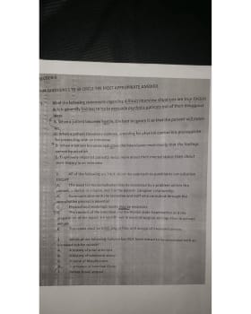 psychiatry past paper cover