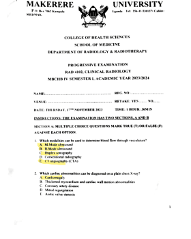 Radiology progressive 2023 Option B cover