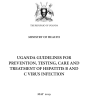 Uganda Hepatitis B and C Guidelines cover