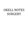 Surgical Notes and Guidelines cover