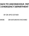 Approach to an Unconscious Patient cover