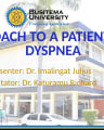 APPROACH TO A PATIENT WITH DYSPNEA cover