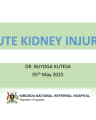 Acute Kidney Injury Overview cover