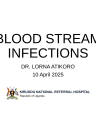 Management of Bloodstream Infections cover