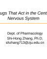 Central Nervous System Drugs and Disorders cover