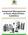 Integrated Management of Acute Malnutrition Guidelines cover