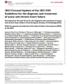 2023 Focused Update of the 2021 ESC Guidelines for the diagnosis and treatment of acute and chronic heart failure cover
