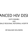 Advanced HIV Disease: Clinical Case Presentation cover