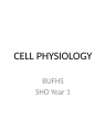 Cell Physiology Overview cover