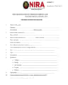 Notification of Death Form cover