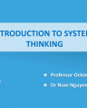 Introduction to Systems Thinking cover