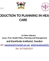 Introduction to planning cover