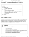 Managing Treatment Failures in Malaria cover