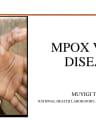 Mpox (Monkeypox) Disease Overview and Response cover