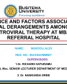 Hematological Derangements in HIV Patients on ART at Mbale RRH cover