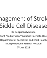 Management of Stroke in Sickle Cell Disease cover