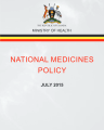 National Medicines Policy 2015 cover