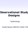 Observational Study Designs in Epidemiology cover
