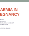 Anemia Iin pregnancy cover