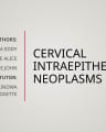 CIN and CERVICAL Ca cover