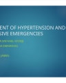 HTN and HTN EMERGENCIES cover