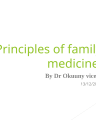 Principles of Family Medicine cover