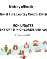 Shared 02 09 2026 MOH updates Management of TB in children and adolescents cover