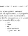 RESEARCH ETHICS IN DEVELOPING COUNTRIES cover