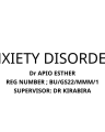 ANXIETY DISORDERS (1) cover