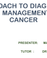 Approach to cancer (2) cover