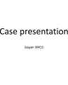 CASE PRESENTATION cover