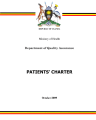 PATIENTS' CHARTER cover