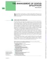 THE MANAGEMENT OF STATUS EPILEPTICUS cover