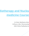 Radiotherapy and Nuclear Medicine Curriculum cover