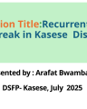 RECURRENT ANTHRAX OUTBREAK IN KASESE DISTRICT PRESENTATION 1 cover