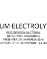SERUM ELECTROLYTES - Copy cover