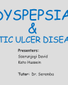 DYSPEPSIA & PEPTIC ULCER DISEASE cover