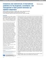 CONSENSUS AND CONTROVERSIES OF INTERNATIONAL GUIDELINES FOR THE DIAGNOSIS, SURVEILLANCE, AND MANAGEMENT OF FETAL GROWTH RESTRICTION: AN UPDATED COMPARISON cover