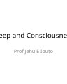 Sleep and Consciousness (2) cover
