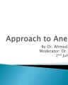 Approach to Anemia cover