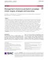 MANAGEMENT OF POST RESUSCITATION VASOPLEGIC SHOCK cover