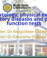 symptomatology in pulmnology cover