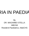 Malaria In Paediatrics (2) cover